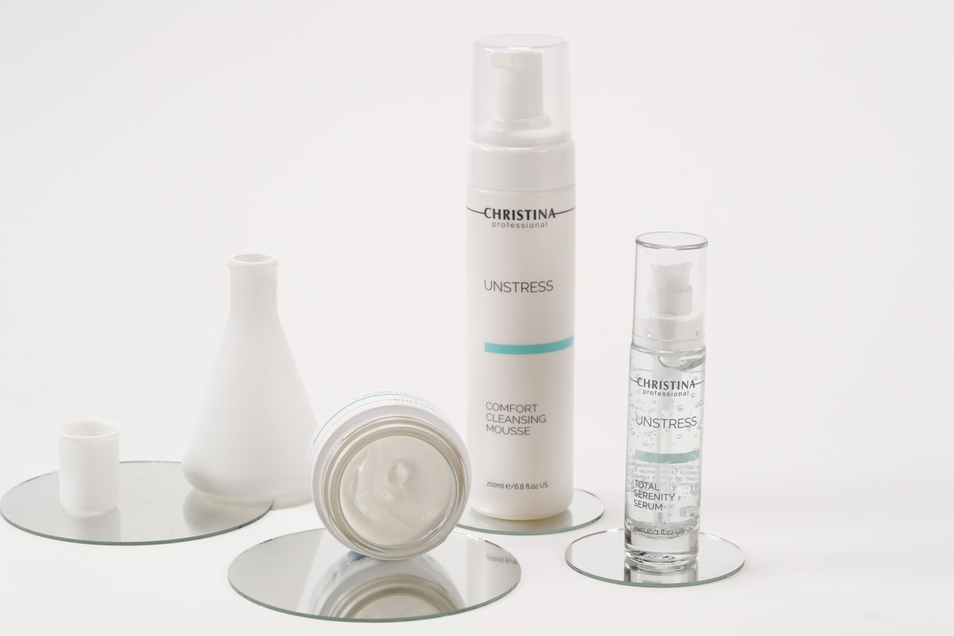 gamme de produits Peeling Unstress de Christina Cosmetics